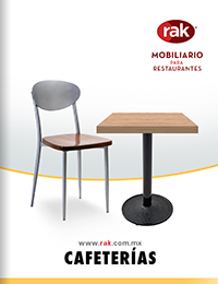 Mobiliario RAK para cafeterias
