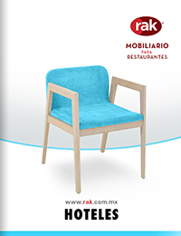 Mobiliario RAK para hoteles