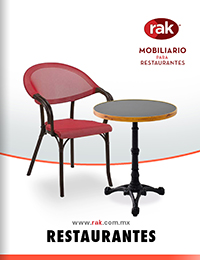 Mobiliario RAK para restaurantes