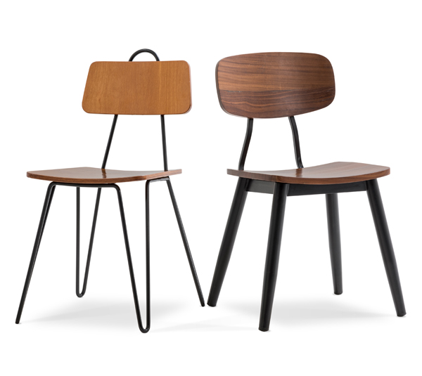 Detalle de silla RAK fabricada para uso comercial